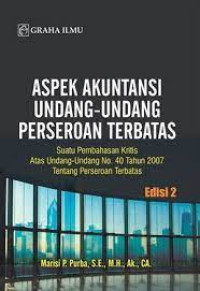 Aspek Akuntansi Undang- Undang Perseroan Terbatas edisi 2
