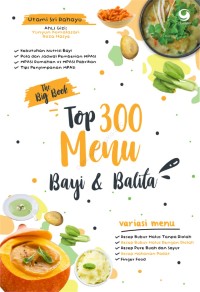 The Big Book Top 300 Menu Bayi & Balita