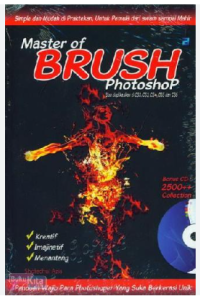Master of Brush Photoshop bisa diaplikasikan di CS3, CS4, CS5 dan CS6