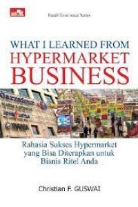 What I Learned From Hypermarket Business