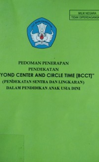 Pedoman Penerapan Pendekatan 
