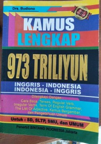 Kamus Lengkap 973 Triliyun