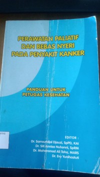 Perawatan Paliatif dan Bebas Nyeri Pada Penyakit Kanker