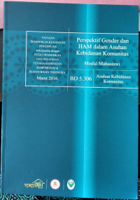 Modul Mahasiswi Perspektif Gender dan HAM dalam Asuhan Kebidanan Komunitas