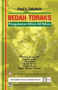 Bedah Toraks Pengalaman Klinis 44 Tahun