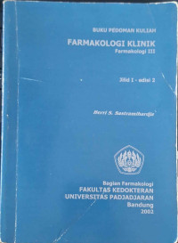 BUKU PEDOMAN KULIAH FARMAKOLOGI KLINIK