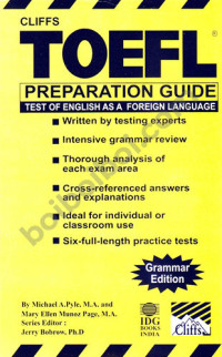 CLIFFS TOEFL PREPARATION GUIDE