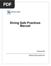 Ebook Penjas. Diving Safe Practices Manual