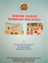Ebook Penjas. TEKNIK DASAR BERMAIN BOLAVOLI