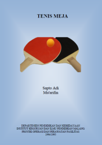 Ebook Penjas. TENIS MEJA
