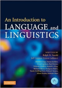 Ebook PBI. An Introduction to Language and Linguistics