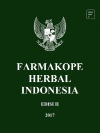 Farmakope Herbal Indonesia Edisi II Tahun 2017. + Ebook