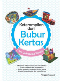 Keterampilan dari Bubur Kertas