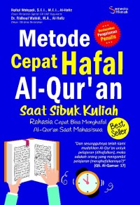 Metode Cepat Hafal Al-Qur'an saat sibuk Kuliah