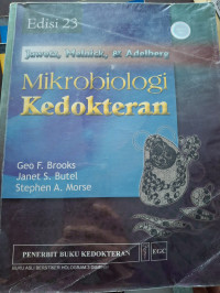 Mikrobiologi Kedokteran Jawetz, Melnick, & Adelberg Edisi 23