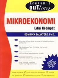 Schaum's Outlines MIKROEKONOMI Edisi Keempat