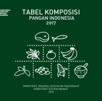 Tabel Komposisi Pangan Indonesia 2017. + Ebook Gizi