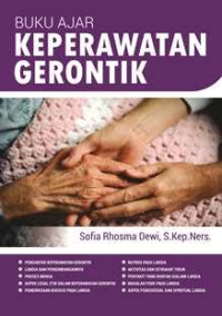 Buku Ajar KEPERAWATAN GERONTIK