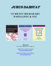 Ebook Keperawatan. JURUS DAHSYAT 30 MENIT MEMAHAMI NANDA,NOC & NIC