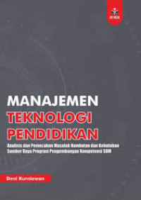MANAJEMEN TEKNOLOGI PENDIDIKAN